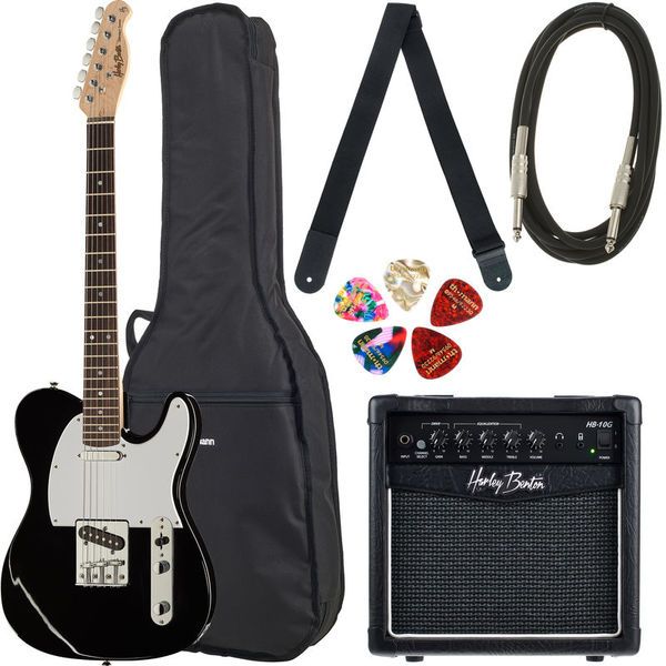 f9a9dcbb154d0e061591648bc189121c-1.jpg Harley Benton TE-20 BK Standard Serie Set 1 - Imagen 1