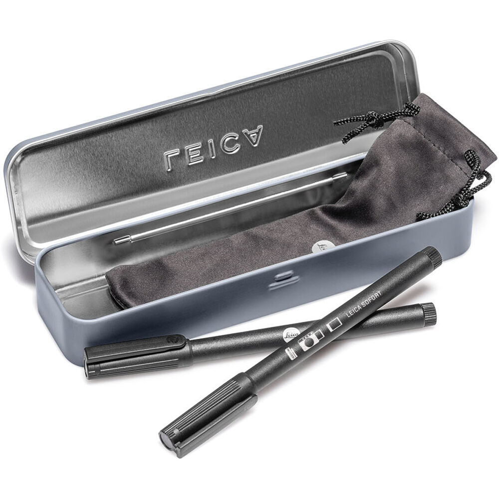 f9ef6303b0ac0f4f6126aa119fd8d9c8.jpg Caja de marcadores metálicos Leica SOFORT (gris) - Imagen 1
