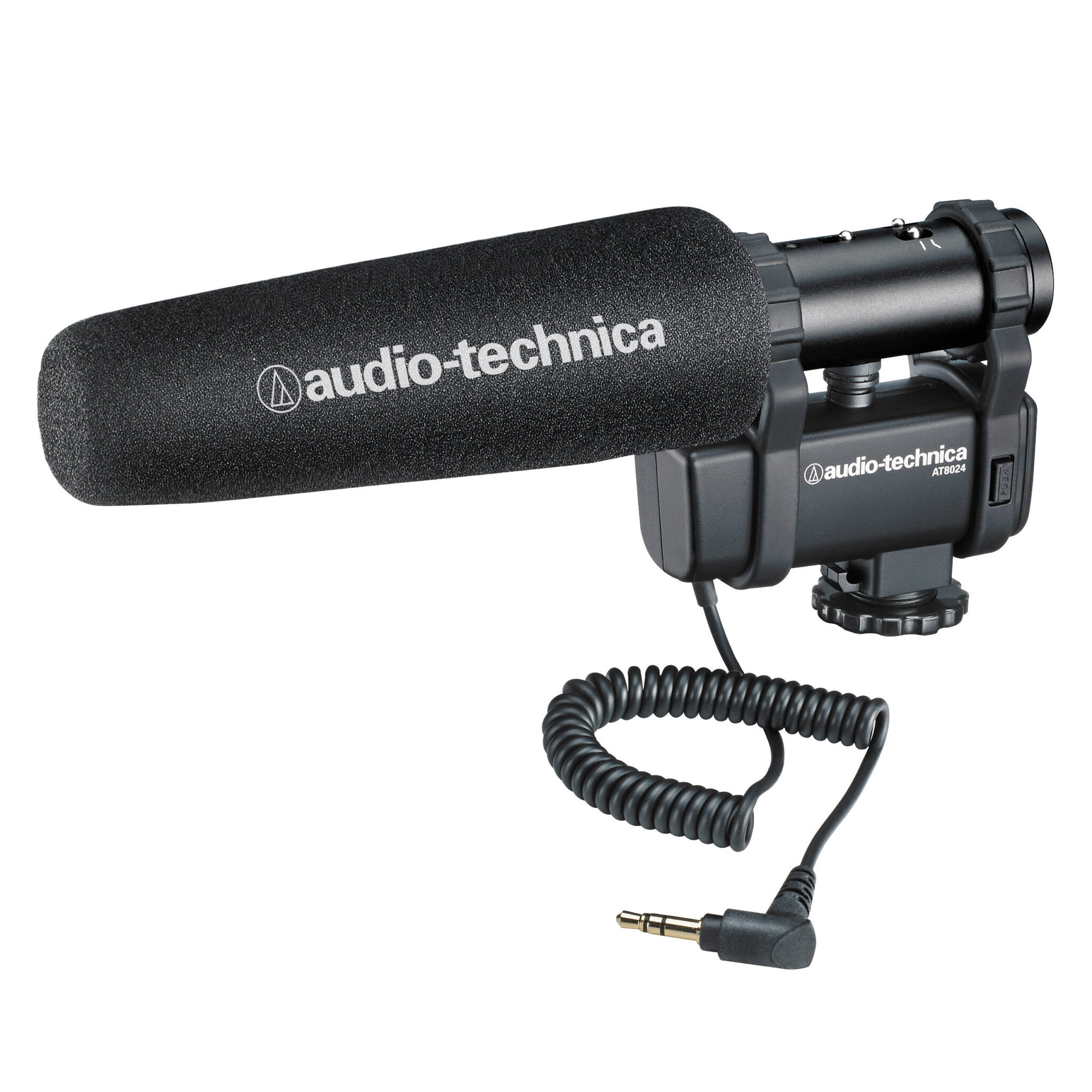 fa0f093b4365c60efde76bfe3372a8d9.jpg Audio-Technica AT8024 Micrófono estéreo/mono para montaje en cámara - Imagen 1