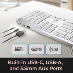 Teclado Adesso EasyTouch 730 (Blanco) - Imagen 11
