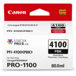 Canon PFI-4100 Photo Black Pigment Ink Tank (80mL) - Imagen 2