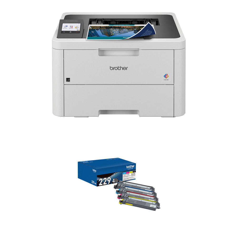 fb7b57df20a736828039fbf6a29fba1d.jpg Impresora digital compacta en color Brother Wireless HL-L3280CDW con kit de cartuchos de tóner de rendimiento estándar - Imagen 1