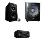 Adam Professional Audio Queens - Paquete 5.1 con monitores de medio campo serie S3 y subwoofer Sub2100 - Imagen 3