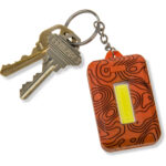 Linterna con llavero Carson (naranja) - Imagen 4