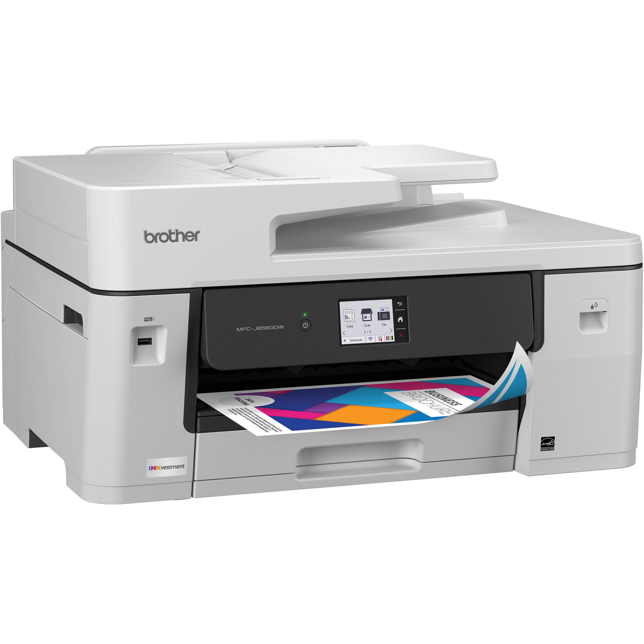 fbd63de9bb90d126ecca88ae9b6573b8.jpg Brother MFC-J6560DW INKvestment 6560 Wireless Color Inkjet All-in-One Printer - Imagen 1