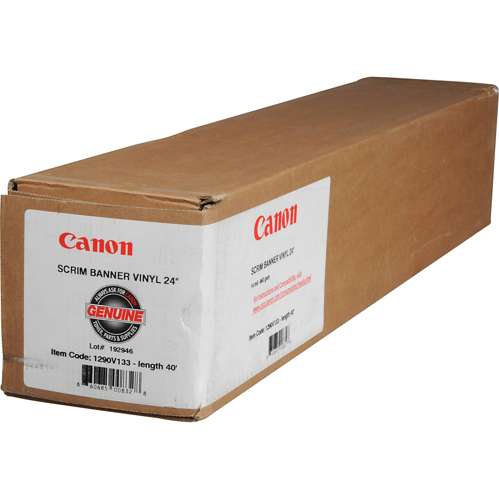 fcea7d032bfc3ca45ac07d80e3bf7c13.jpg Canon Scrim Banner Vinyl (24" x 40' Roll) - Imagen 1