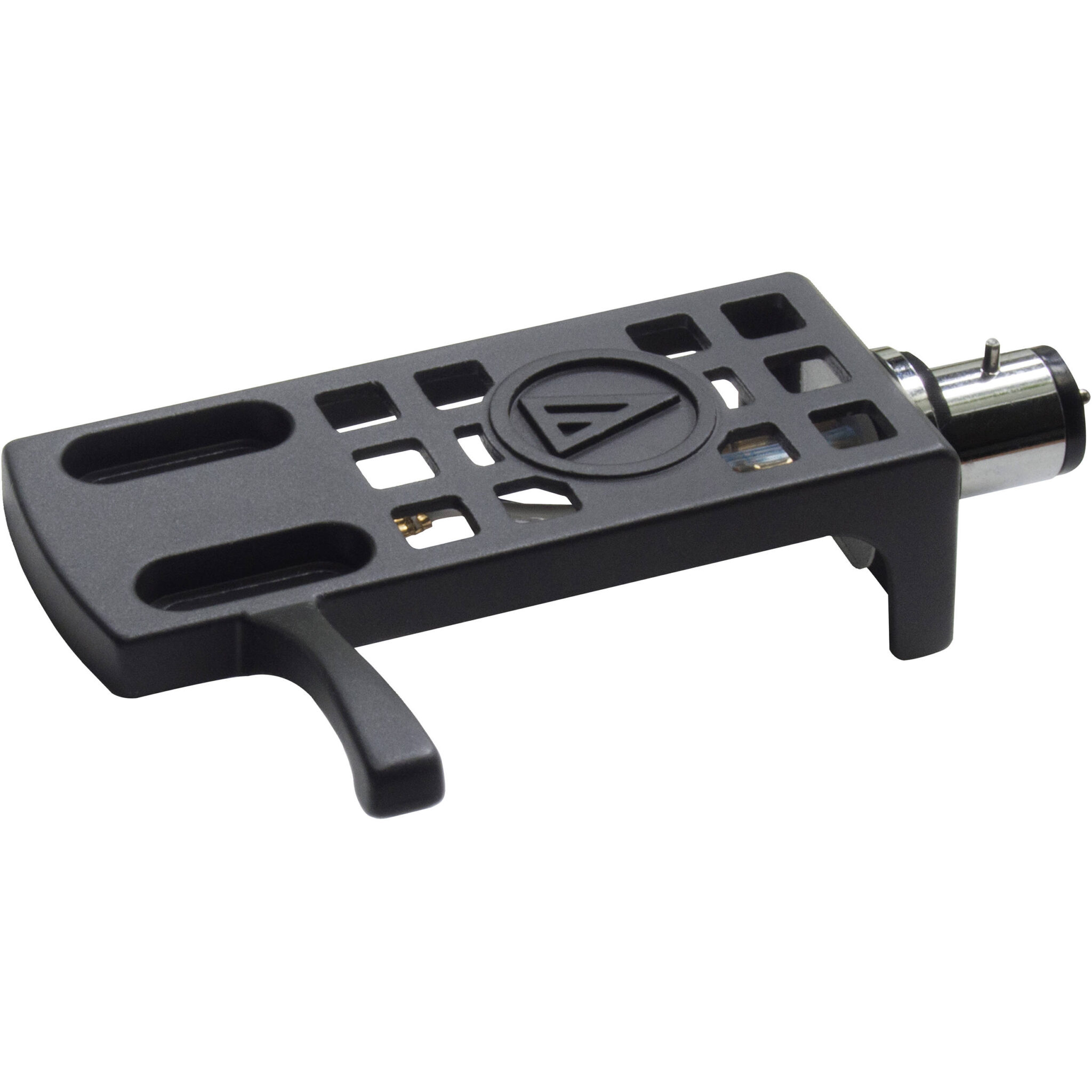 fcedca72d8d3cb9a6e9e4447ab9929e4.jpg Audio-Technica Cabezal universal para cartucho de tocadiscos de 4 pines (negro) - Imagen 1