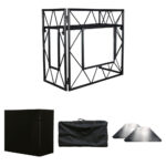 American DJ Pro Event TBL 2 Kit con malla, bolsa y estantes (negro)