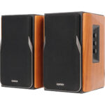 Edifier R1380T Altavoces activos de estantería de 2 vías (par, marrón)