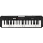 Casio CT-S200 Kit económico de teclado portátil de 61 teclas con soporte, pedal y auriculares (negro) - Imagen 9
