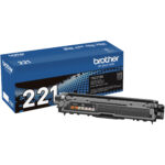Cartucho de tóner negro de rendimiento estándar Brother TN221BK