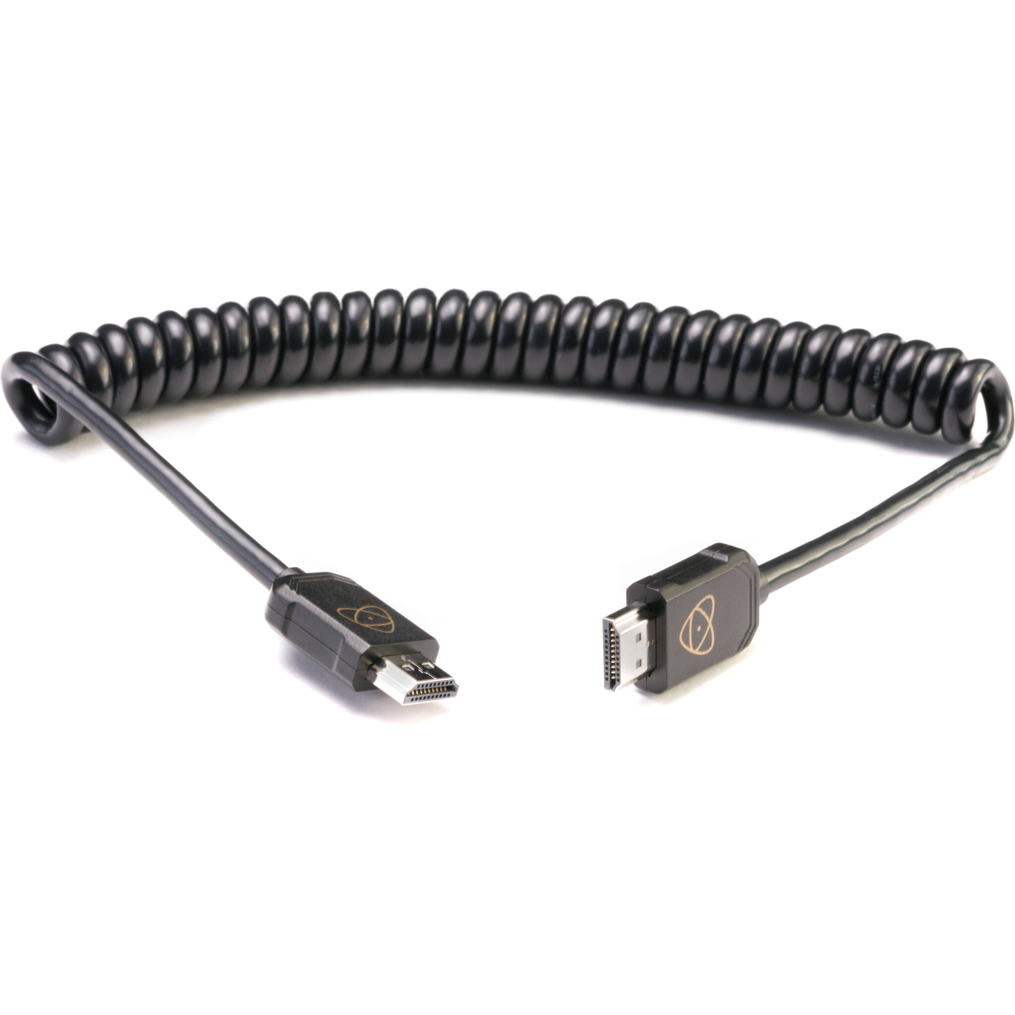 ff08dfb5843d4b81cf57ee7edacccbe5.jpg Cable HDMI en espiral Atomos AtomFLEX (16 a 32") - Imagen 1