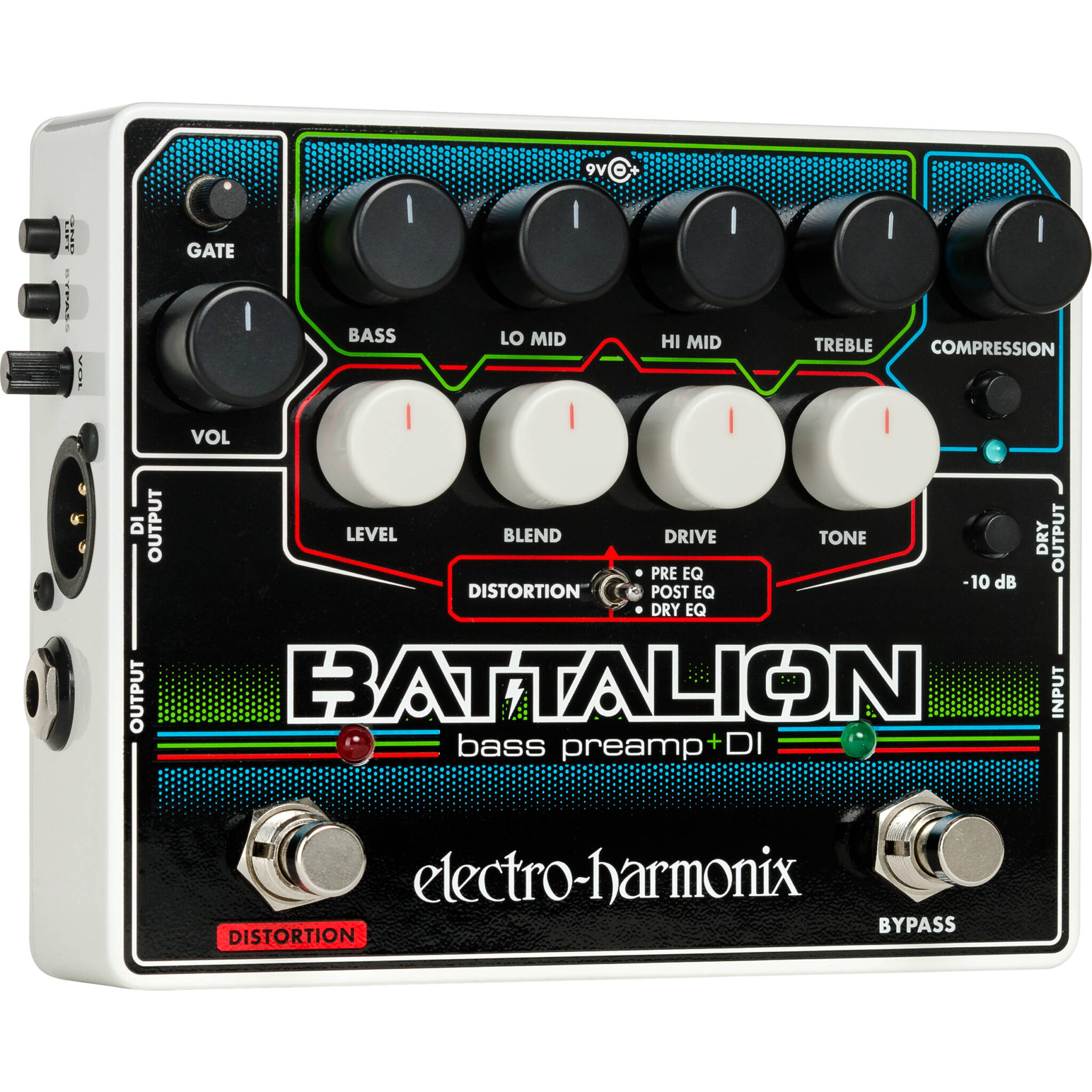 ffc348445b65d502c52be98e0ea3a7fa.jpg Preamplificador de bajo y pedal DI Electro-Harmonix Battalion - Imagen 1